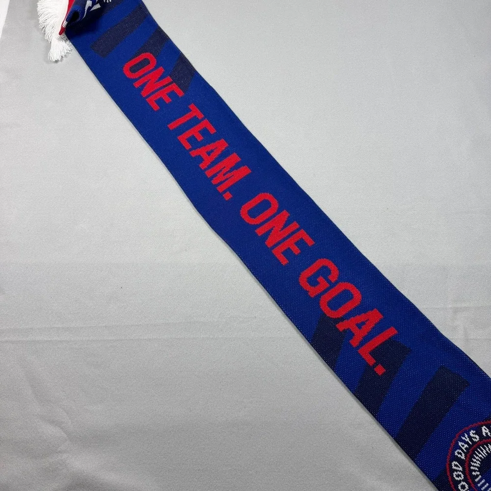 QuikTrip QKO Orlando 2026 Scarf Blue Red White One Team One Goal QTS Fringe